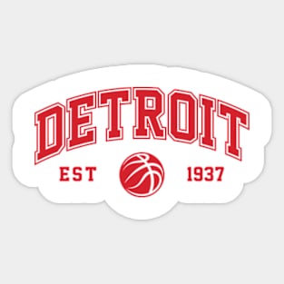 Detroit Sticker